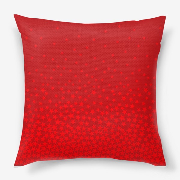 Подушка «красные звезды»