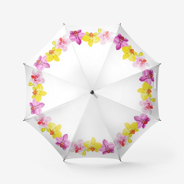 Зонт «три орхидеи»