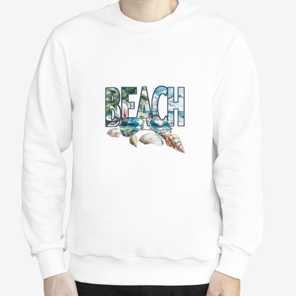 Свитшот «Пляж,океан»