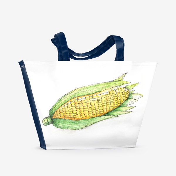 Пляжная сумка «кукуруза»