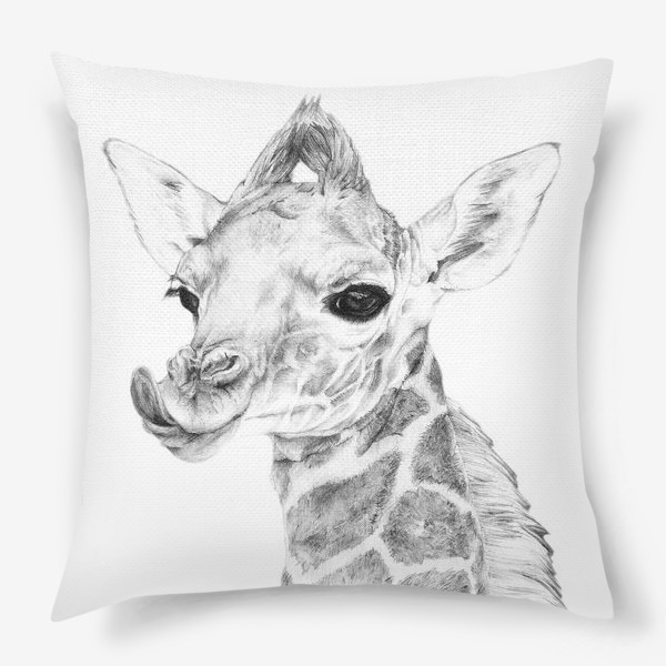 Подушка «Малыш жирафик/Baby giraffe»