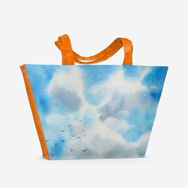 Пляжная сумка «В небо»