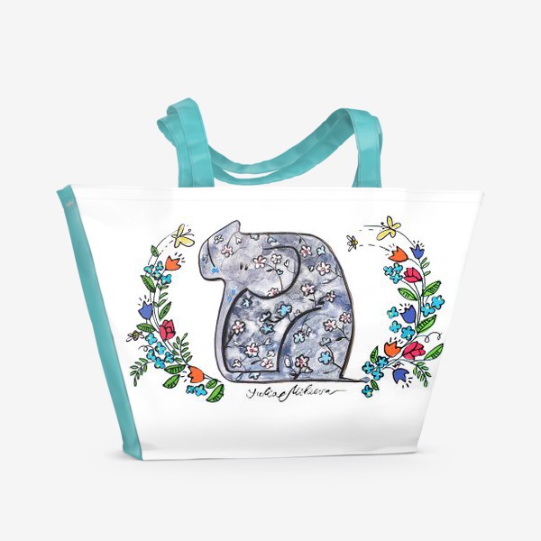 Пляжная сумка «Небесный слон»