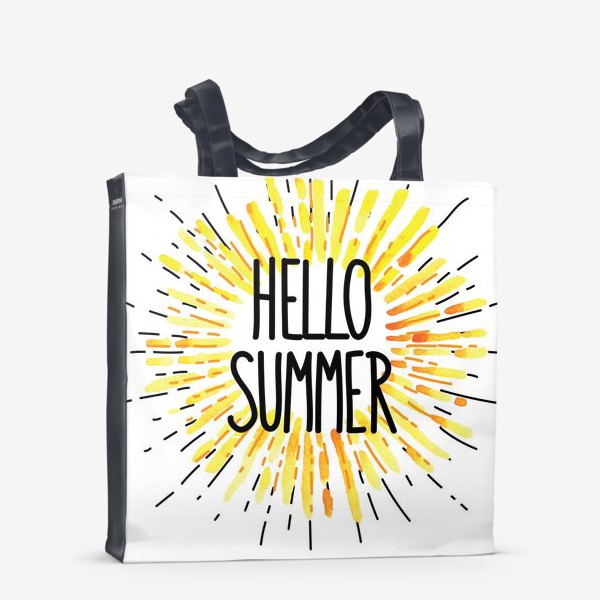 Сумка-шоппер «hello summer»