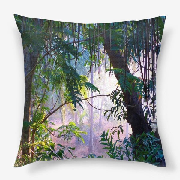 Подушка «Тайна тропического леса»