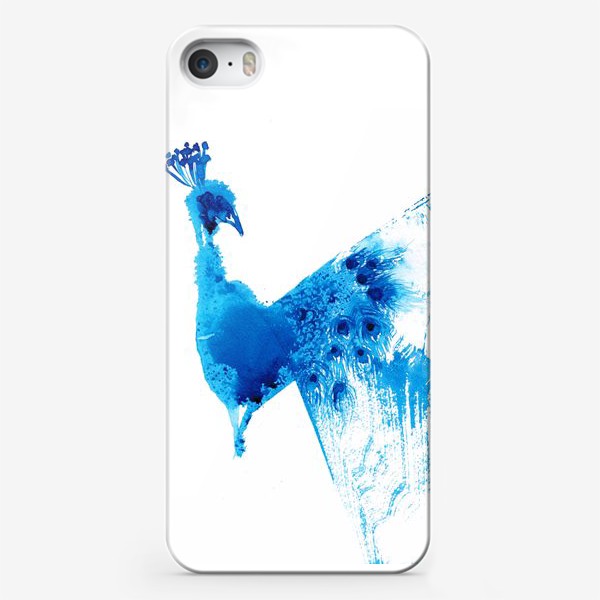 Чехол iPhone «птица счастья павлин»