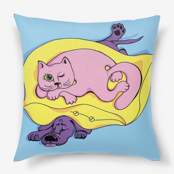 Подушка «Хитрый кот»