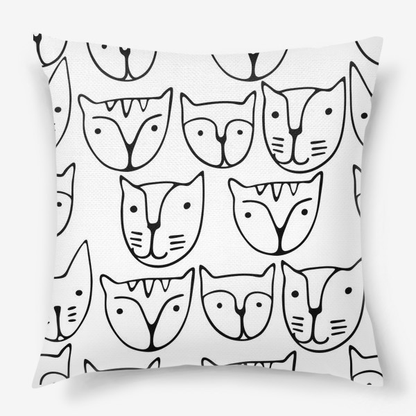 Подушка «котики»