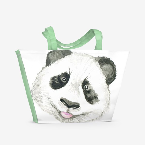 Пляжная сумка «Веселая панда»