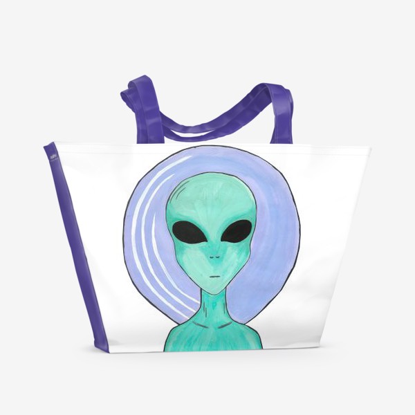 Пляжная сумка «Инопланетянин»
