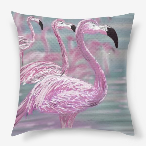 Подушка «Фламинго»