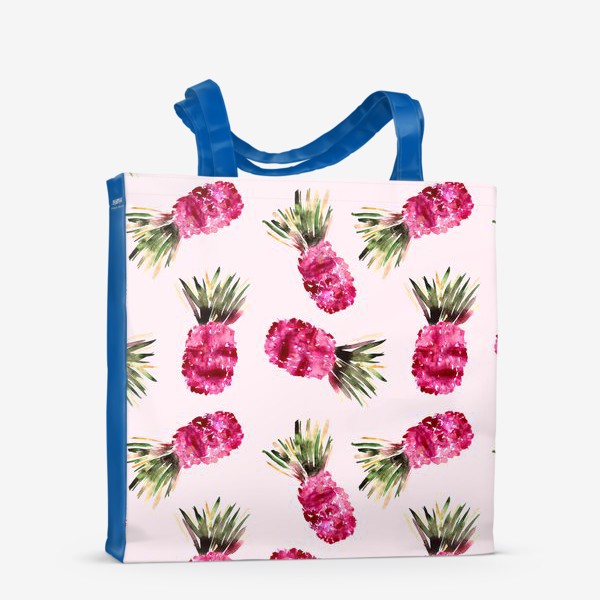Сумка-шоппер «Розовые ананасы»