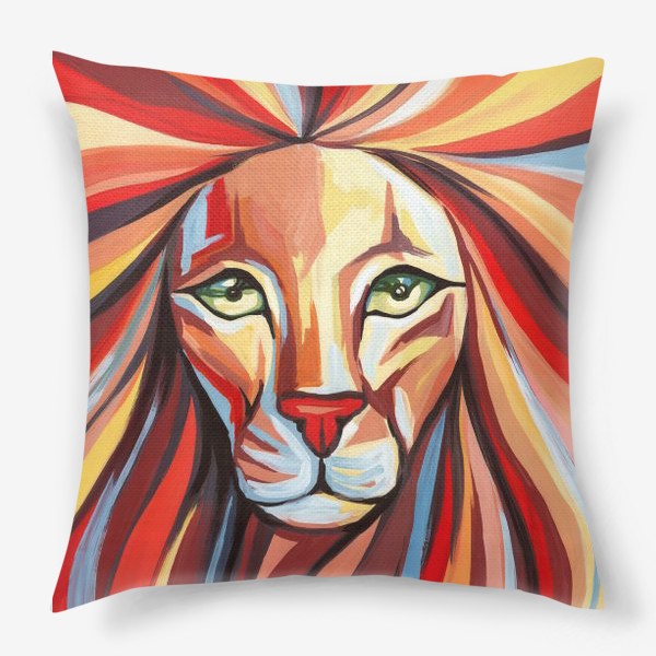 Подушка «Радужный Лев»