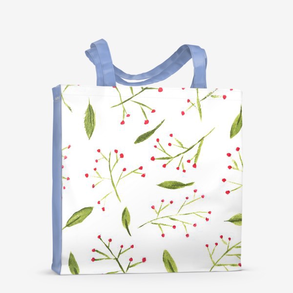 Сумка-шоппер «Ягоды и листья»