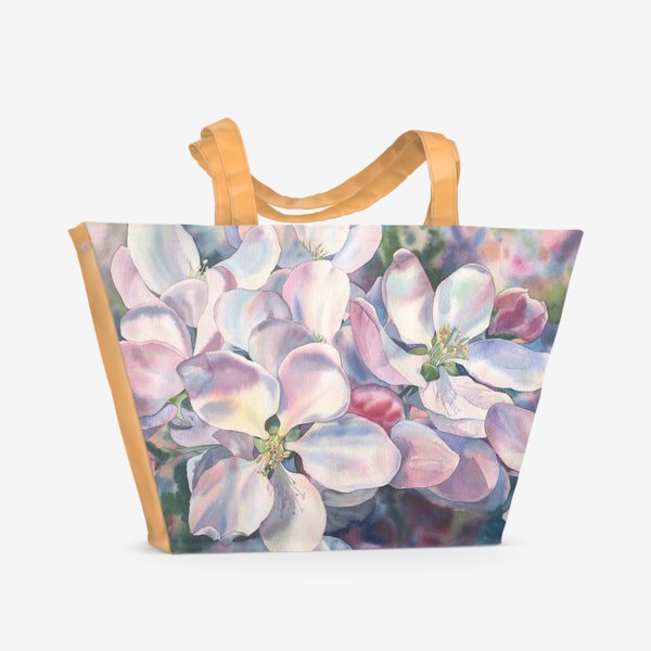 Пляжная сумка «"Цветущая яблоня" »