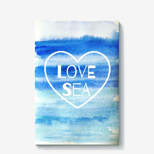 Холст «Love sea»