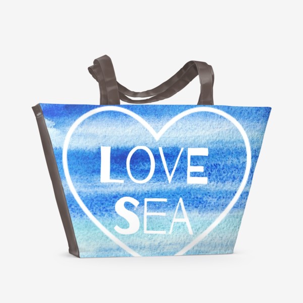 Пляжная сумка «Love sea»