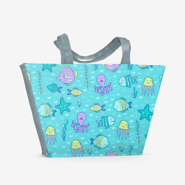 Пляжная сумка «Подводная жизнь»
