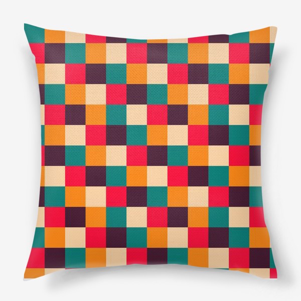 Подушка «Веселые квадраты»