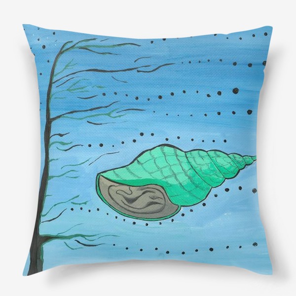 Подушка «Морская ушная раковина»