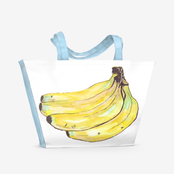 Пляжная сумка &laquo;бананы&raquo;