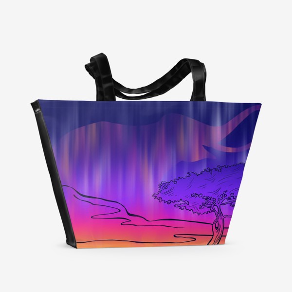 Пляжная сумка «Африканская ночь»