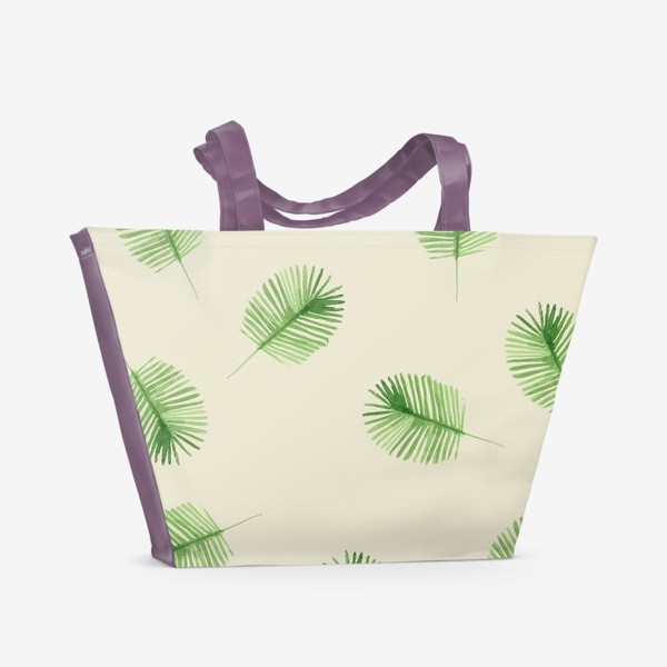 Пляжная сумка &laquo;Пальмовые листья&raquo;