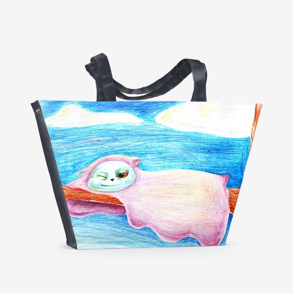 Пляжная сумка «Мякиш-лень»