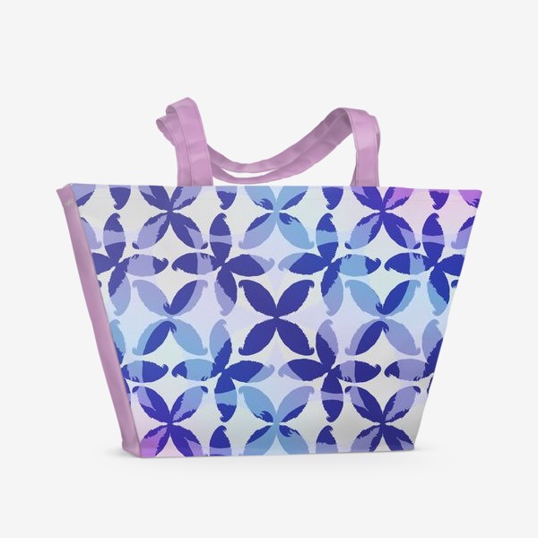 Пляжная сумка «Синяя абстракцияBlue abstraction»