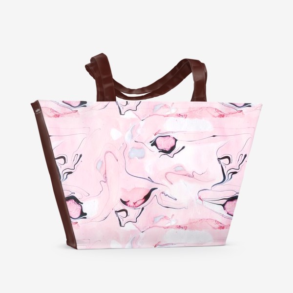 Пляжная сумка «Розовый опал»
