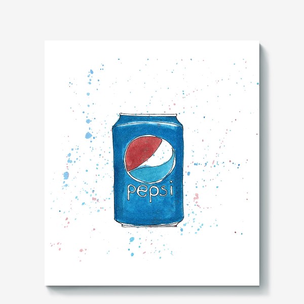 Холст «Банка Pepsi»