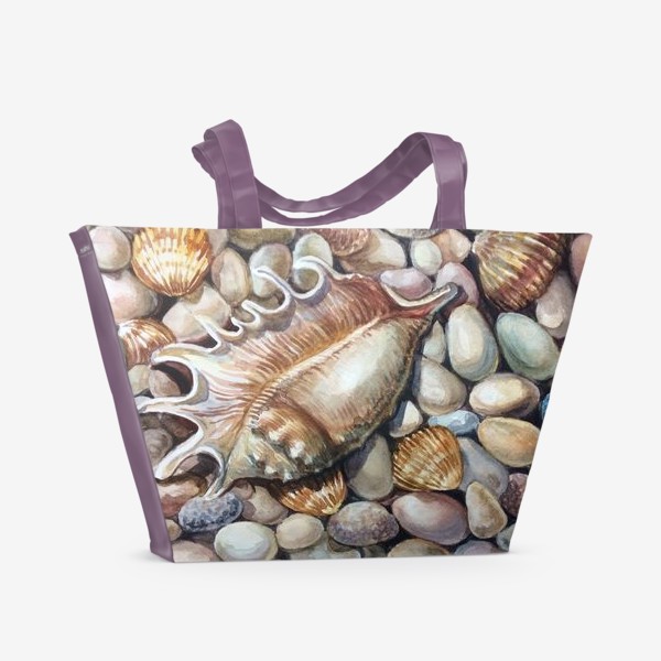Пляжная сумка «Морское дно»
