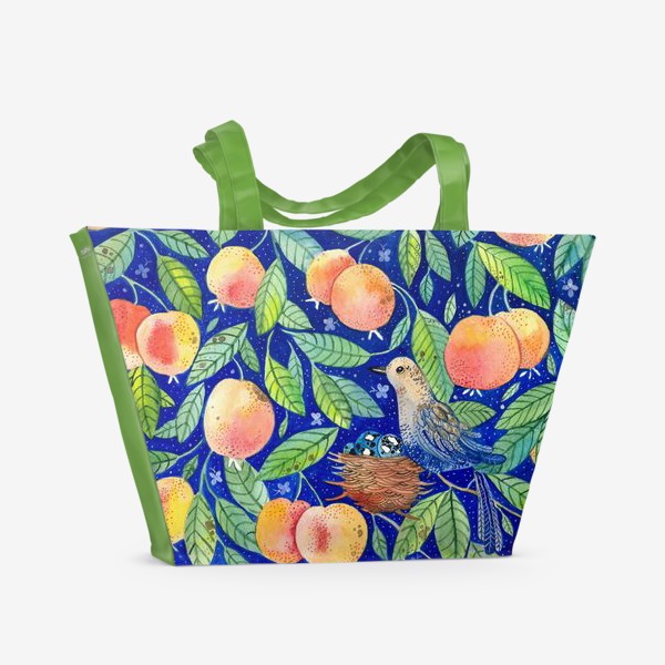 Пляжная сумка «Райские яблочки»