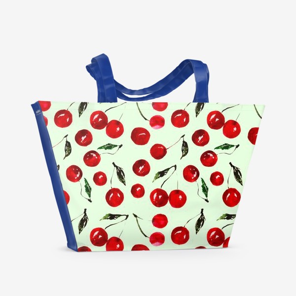 Пляжная сумка «Very cherry // Вишня»