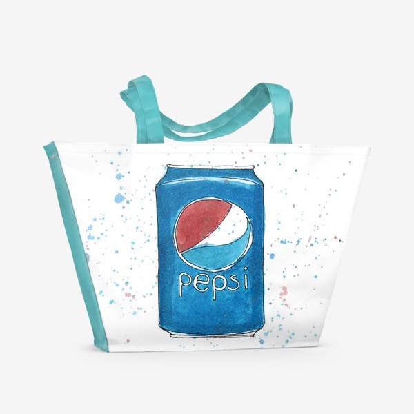 Пляжная сумка «Банка Pepsi»