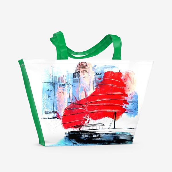 Пляжная сумка «Гонконг»