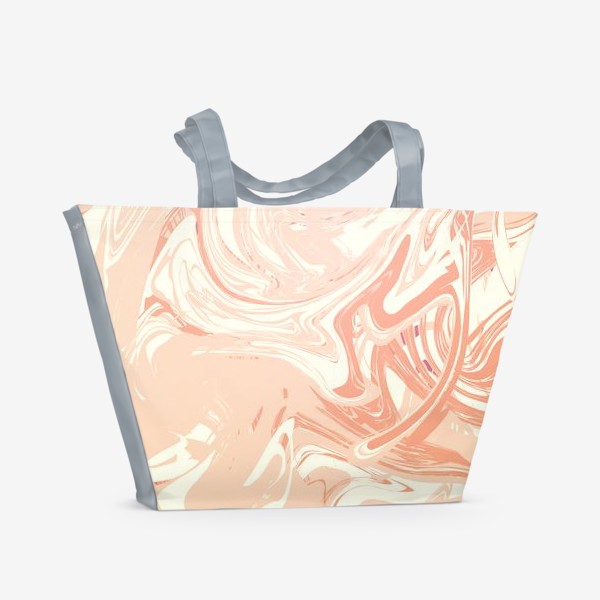 Пляжная сумка «Сливочный персик»