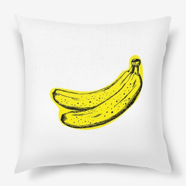 Подушка «Спелые бананы»