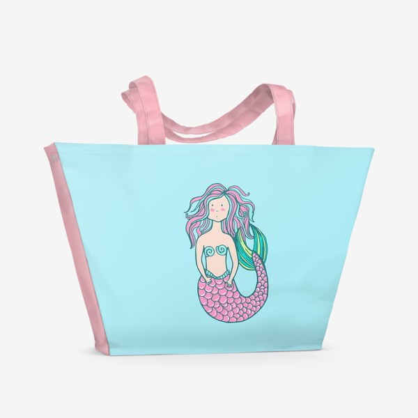 Пляжная сумка «Русалочка»