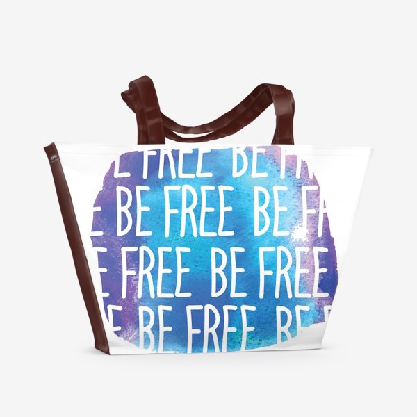 Пляжная сумка «be free»