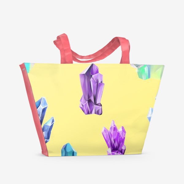 Пляжная сумка «Магия кристаллов»