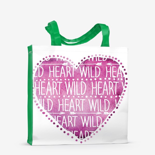 Сумка-шоппер «wild heart»