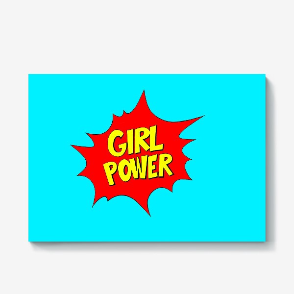 Холст «Girl Power. Попарт #5»