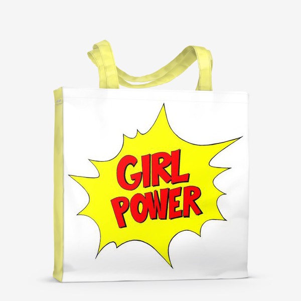 Сумка-шоппер «Girl Power. Попарт #3»