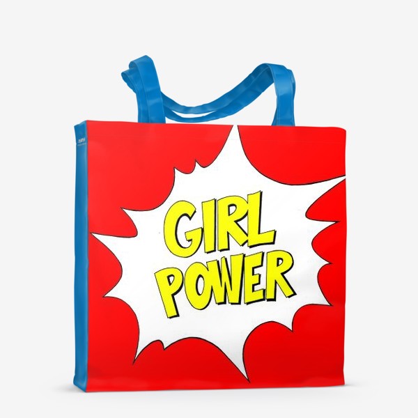 Сумка-шоппер «Girl Power. Попарт #4»