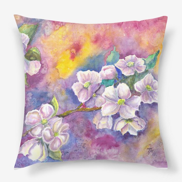 Подушка «Яблоня в цвету»