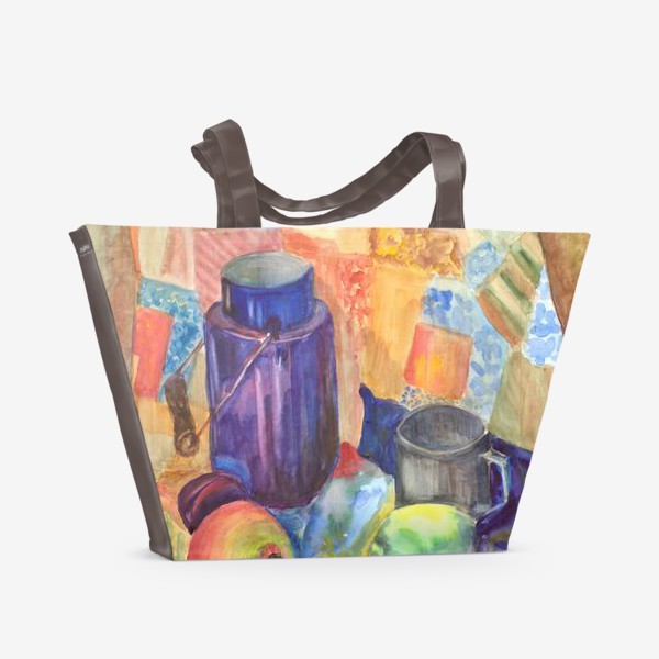 Пляжная сумка «Супрематический натюрморт»