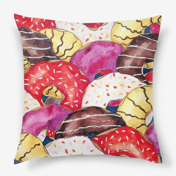 Подушка «Пончики»