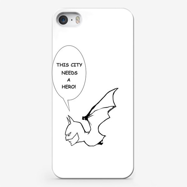 Чехол iPhone «Бетмен #2»