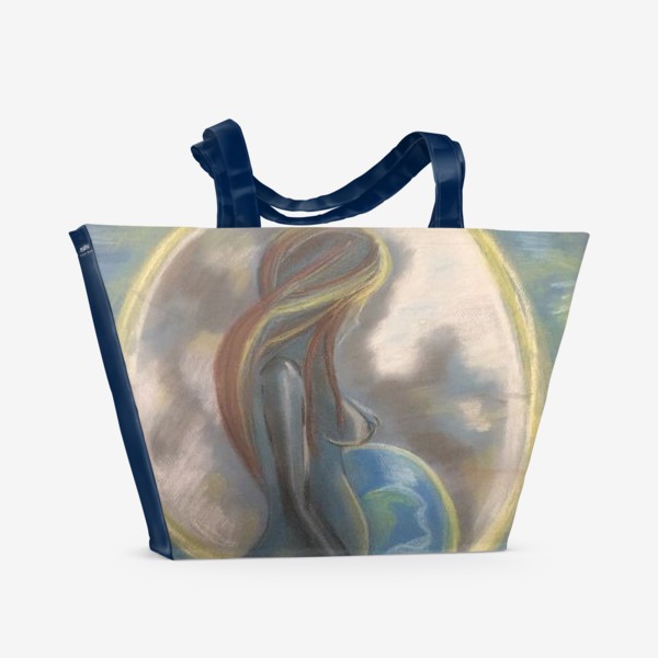 Пляжная сумка «Рождение Земли»